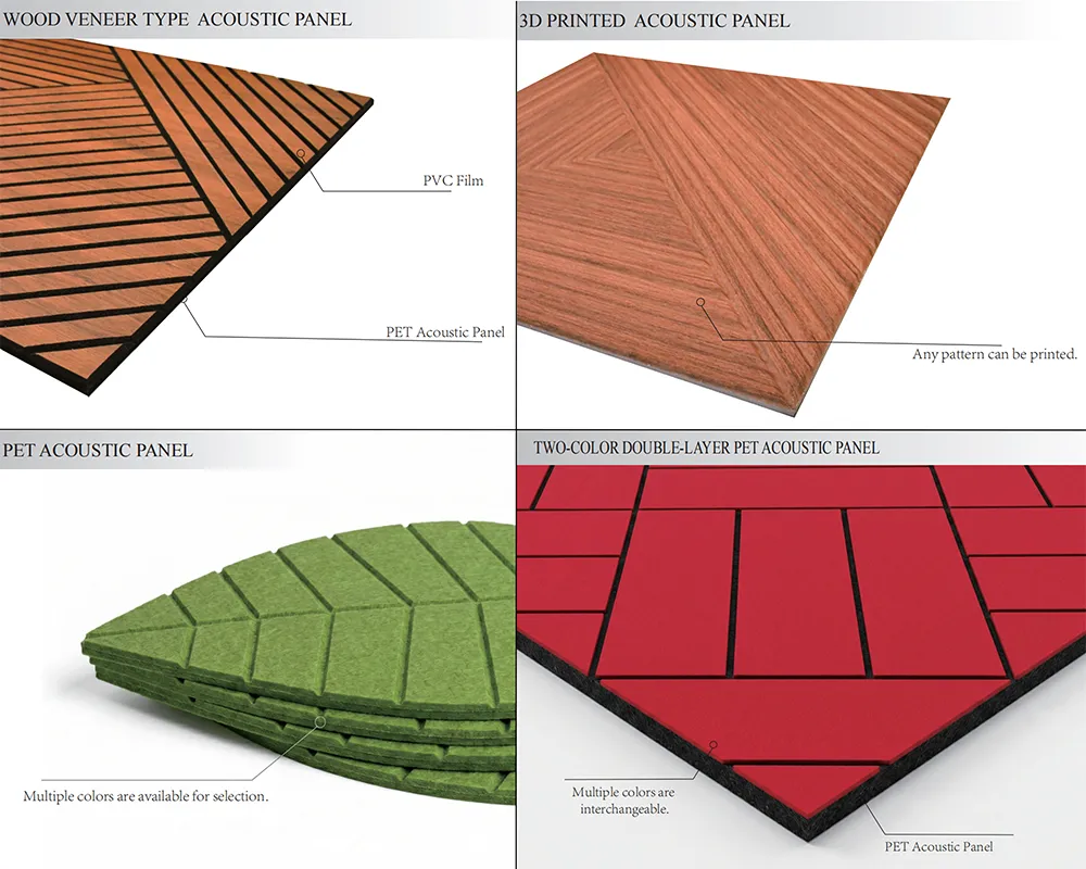 Recycled PET Felt Acoustic Panels for Interior Use
